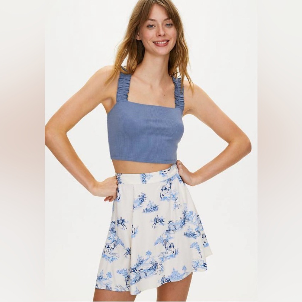 Sunday Best (Aritzia) ‘Firecracker’ Cropped Tank